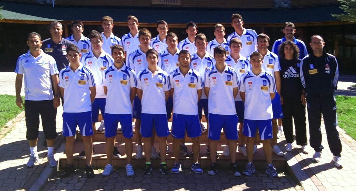 RUSSIA - National team (Players born in 1994) GRE team