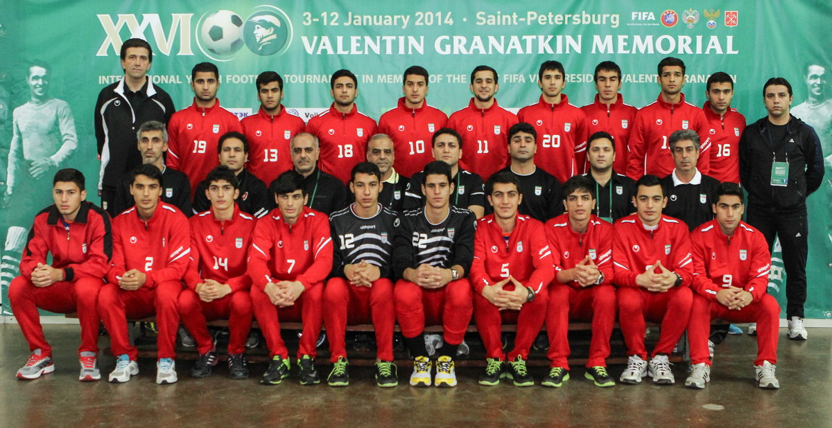 National team (Players born in 1996) IRN team